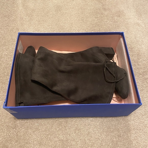 Stuart Weitzman Suede Over the Knee Boot - Picture 2 of 6